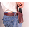 Occidental Leather Clip-On Leather Phone Holster (5.75″H x 3″W x .5″D)