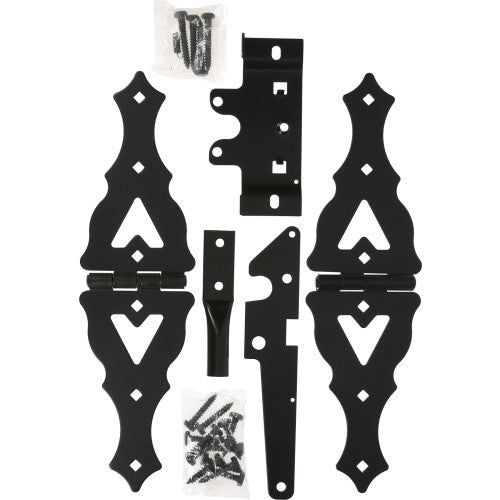 Hardware Essentials Decorative Gate Hardware Kit