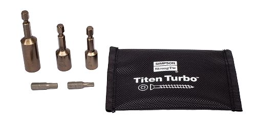 Simpson Strong-Tie Titen Turbo™ Installation Tool Kit (6-piece kit)