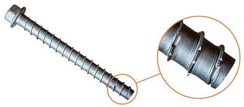 Simpson Strong-Tie Stainless-Steel Titen HD® Heavy-Duty Screw Anchor