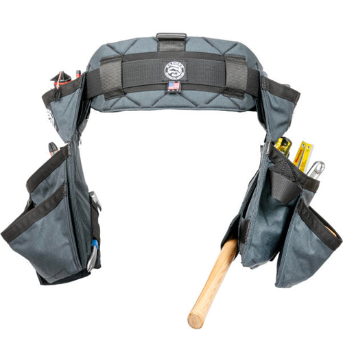 Badger Tool Belts Side-By-Side Carpenter Belt – Gunmetal