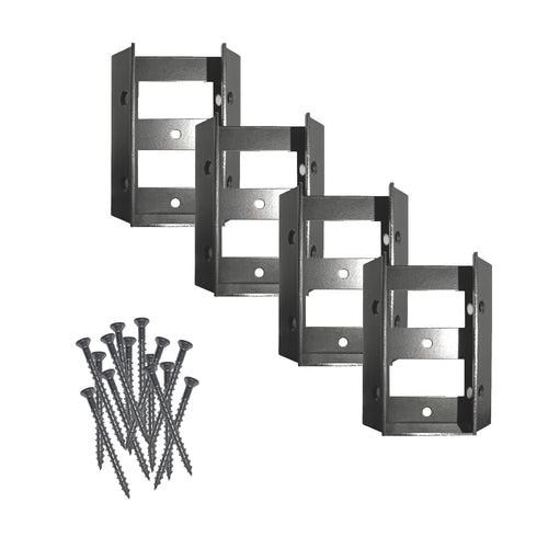 Nuvo Iron Stair & Deck Rail Connectors Multi-Use Screws Included