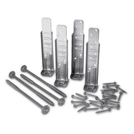 Galvanized Deck Tension Tie Kit With Fasteners, Zmax