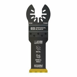 One Fit&#153; Storm Titanium Metal Blade, 1-1/4-In.