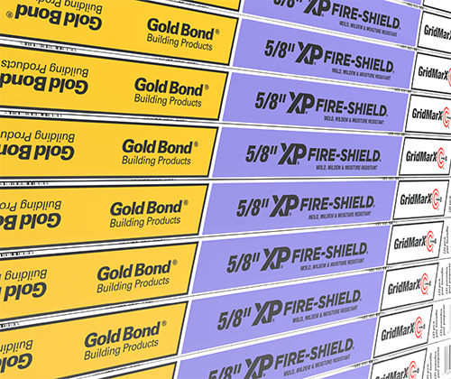 Gold Bond® XP® Fire-Shield® Gypsum Board