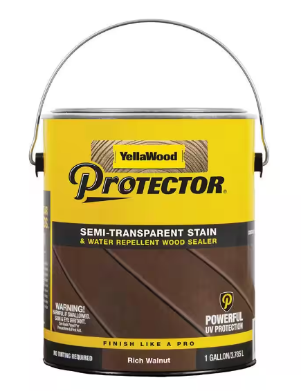Yellawood Protector® Semi-Transparent Stain & Water Repellent Wood Sealer