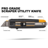 ToughBuilt® Scraper Utility Knife