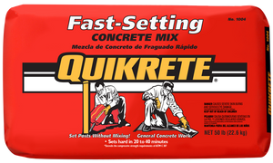 Quikrete Fast Setting Concrete Mix