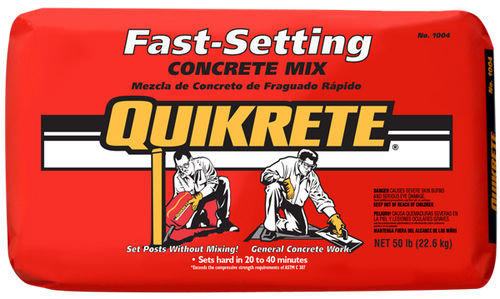 Quikrete Fast Setting Concrete Mix